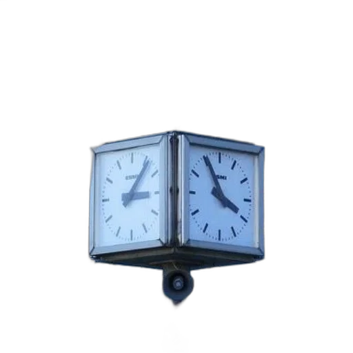 furniture, jewelry, 3d render, photorealistic, clock, time, pole, front transparent PNG cut-out