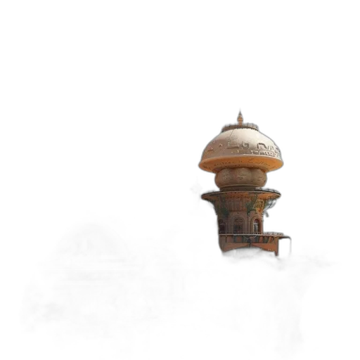 building, staff, hat, crown, concept art, 3d render, photorealistic, watercolor transparent PNG cut-out