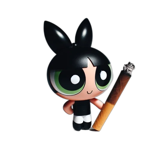 staff, weapon, 3d render, cartoon transparent PNG cut-out