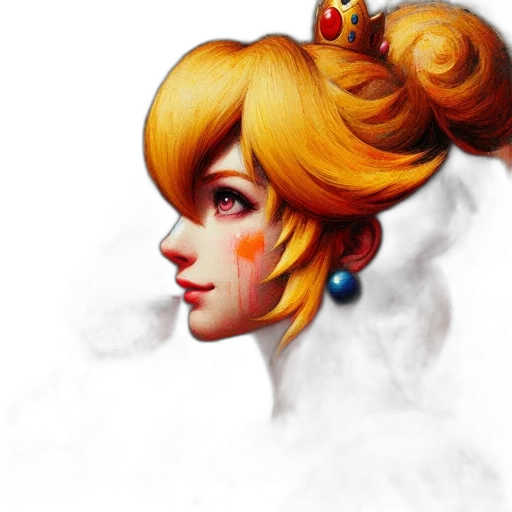crown, face, mask, staff, fantasy art, photorealistic, oil painting, concept art transparent PNG cut-out