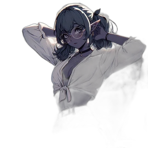 staff, creature, crown, weapon, concept art, anime, watercolor, fantasy art transparent PNG cut-out