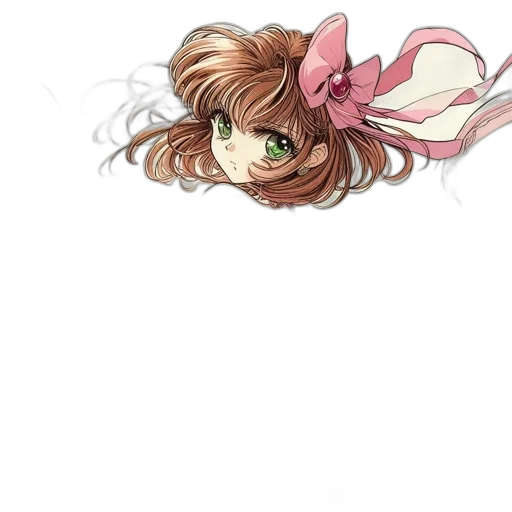 hair, staff, weapon, face, anime, concept art, pixel art, watercolor transparent PNG cut-out