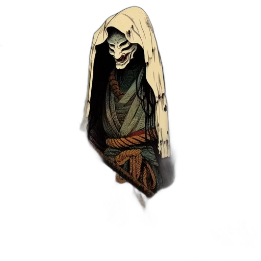mask, staff, jacket, face, concept art, comic book art, pixel art, fantasy art transparent PNG cut-out
