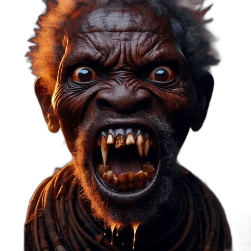 face, creature, mask, animal, 3d render, photorealistic, concept art, fantasy art transparent PNG cut-out
