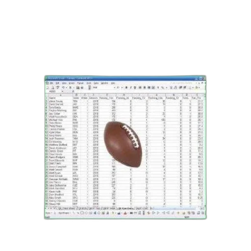 excel, fantasy, football, how, build, cheat, sheets, microsoft transparent PNG cut-out