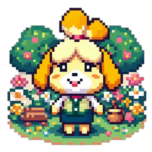 staff, pixel art, concept art, fantasy art transparent PNG cut-out