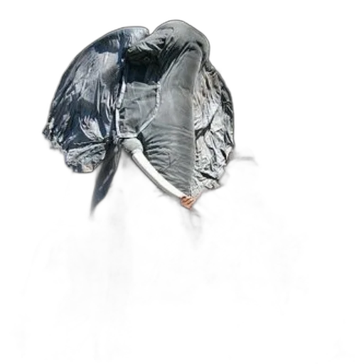 umbrella, jacket, mask, hat transparent PNG cut-out