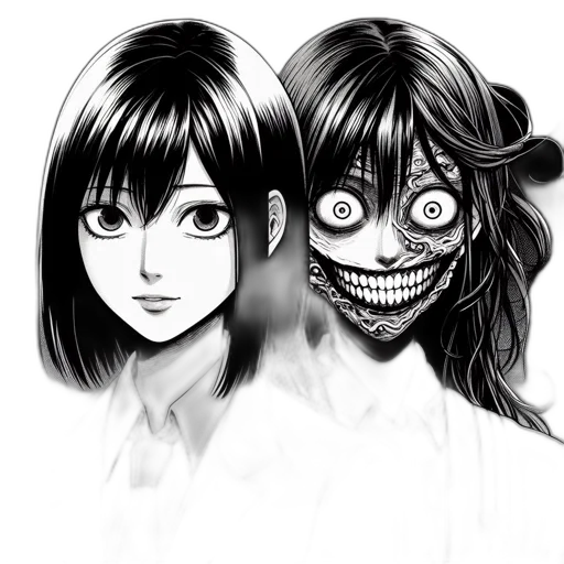 mask, face, creature, robot, concept art, anime, comic book art, photorealistic transparent PNG cut-out