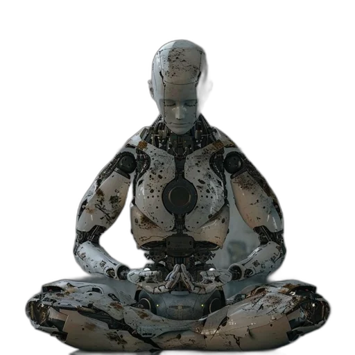 robot, jewelry, mask, 3d render, concept art, photorealistic, cyberpunk, metal transparent PNG cut-out
