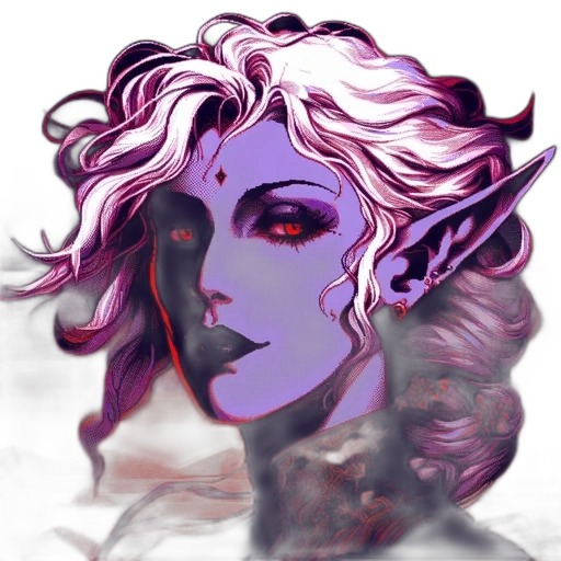 mask, face, creature, fantasy art, concept art, pixel art, vaporwave, pastel transparent PNG cut-out
