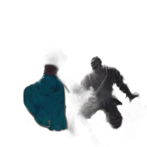 mask, jacket, creature, robot, concept art, comic book art, 3d render, fantasy art transparent PNG cut-out