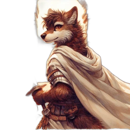 staff, animal, sword, fantasy art, concept art, pixel art, comic book art, earth tones transparent PNG cut-out