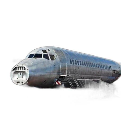 car, 3d render, concept art, photorealistic, metallic, airplane, displayed, outdoors transparent PNG cut-out