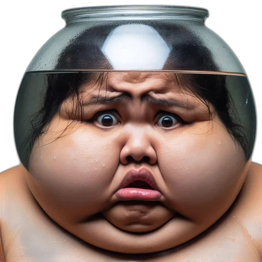 face, bottle, mask, creature, photorealistic, 3d render, concept art, individual transparent PNG cut-out