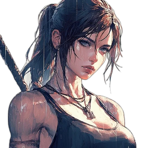 weapon, sword, staff, face, comic book art, cyberpunk, fantasy art, concept art transparent PNG cut-out
