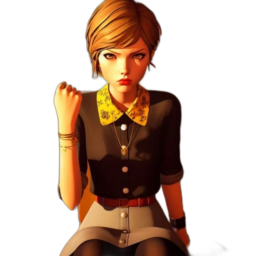 staff, dress, face, jewelry, concept art, cartoon, photorealistic, comic book art transparent PNG cut-out