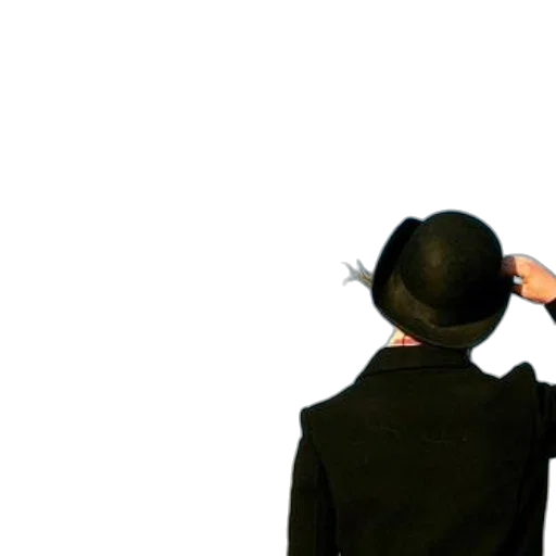 hat, staff, hair, umbrella, concept art, underwater, person, black transparent PNG cut-out