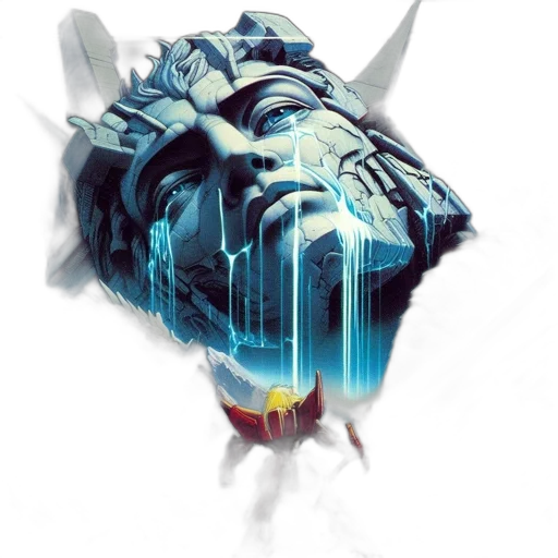 mask, dragon, face, robot, concept art, fantasy art, 3d render, pixel art transparent PNG cut-out