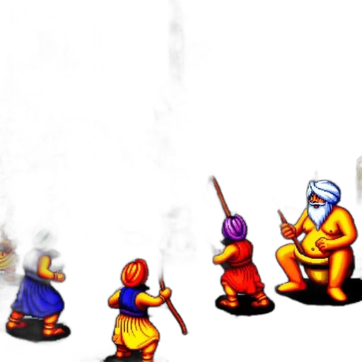 staff, concept art, pixel art, 3d render, fantasy art, fire, snow, fog transparent PNG cut-out