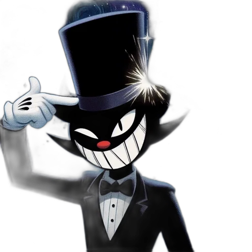 hat, mask, cartoon, concept art, 3d render, comic book art, anthropomorphic, feline transparent PNG cut-out