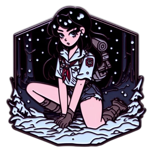 staff, creature, pixel art, anime, comic book art, vaporwave, outer space, neon lights transparent PNG cut-out