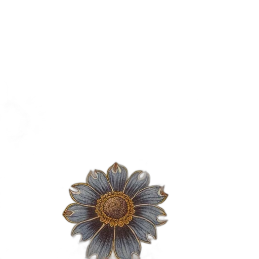 flower, jewelry, crown, staff, 3d render, photorealistic, watercolor, oil painting transparent PNG cut-out