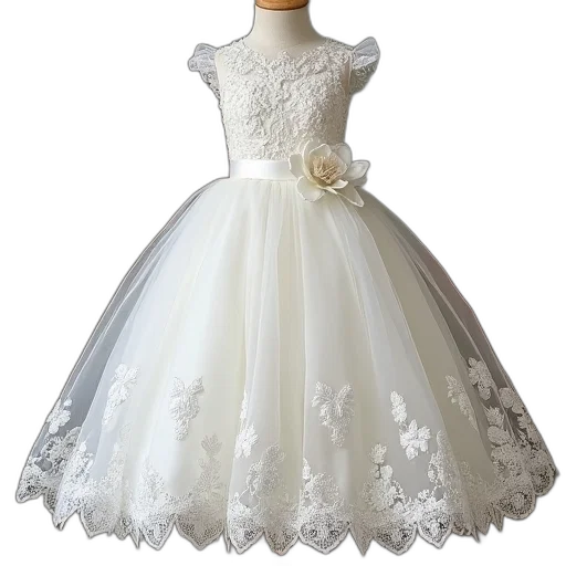dress, crown, 3d render, photorealistic transparent PNG cut-out