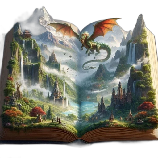 dragon, sword, fantasy art, concept art, photorealistic, pixel art, fog, fire transparent PNG cut-out