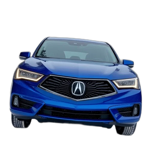 car, 3d render, 2018, acura transparent PNG cut-out