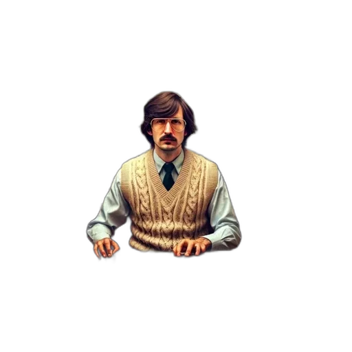 staff, jacket, furniture, face, pixel art, concept art, photorealistic, fantasy art transparent PNG cut-out