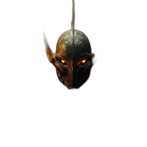 mask, dragon, face, creature transparent PNG cut-out
