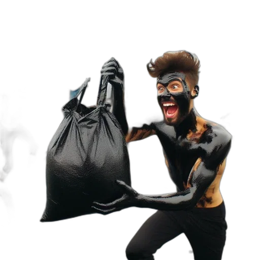mask, creature, animal, face, concept art, photorealistic, 3d render, people transparent PNG cut-out