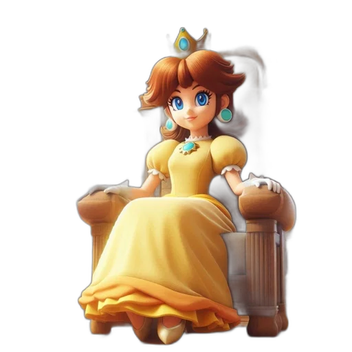 crown, dress, furniture, staff, concept art, 3d render, pixel art, fantasy art transparent PNG cut-out