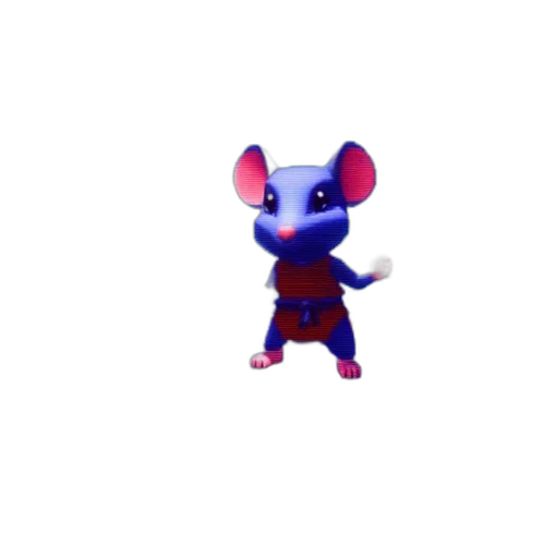 animal, creature, robot, dragon, 3d render, concept art, pixel art, vaporwave transparent PNG cut-out