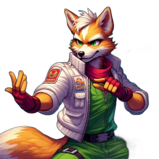 jacket, staff, concept art, pixel art, comic book art, fantasy art, outer space, red transparent PNG cut-out