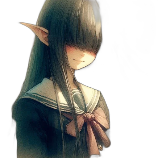 mask, face, creature, staff, concept art, fantasy art, anime, 3d render transparent PNG cut-out