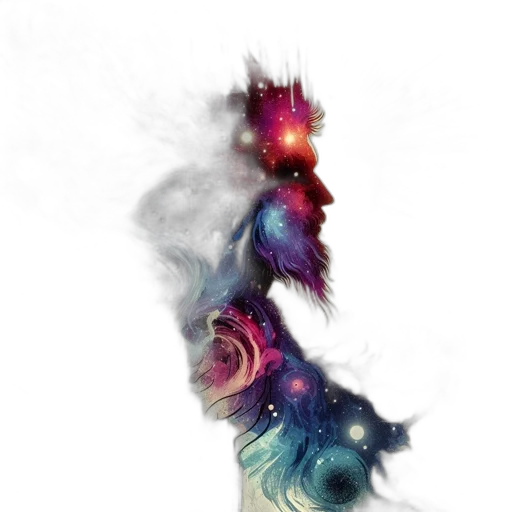 staff, dragon, dress, sword, fantasy art, concept art, 3d render, watercolor transparent PNG cut-out