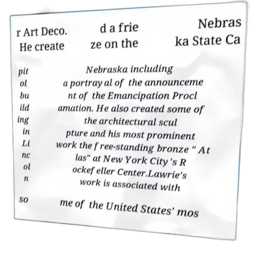poster, features, text, about, art, deco, frieze, nebraska transparent PNG cut-out