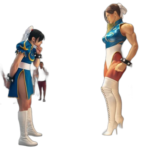 concept art, 3d render, fantasy art, pixel art, blue, individual, dressed, like transparent PNG cut-out