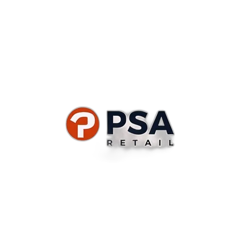 image, features, stylized, logo, letters, psa, circular, arrangement transparent PNG cut-out