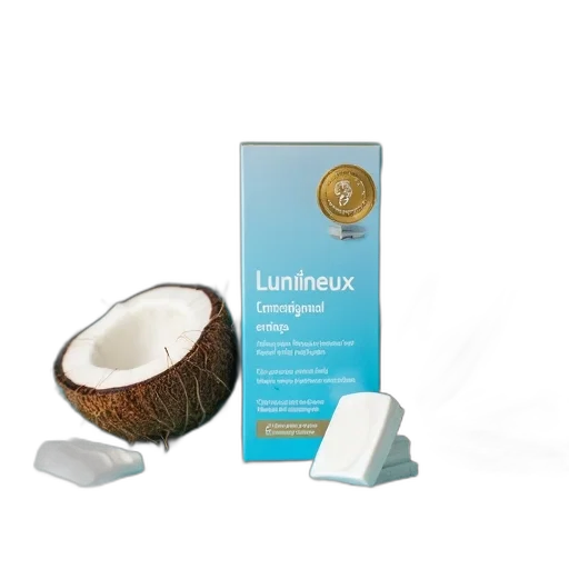 box, lumineux, certified, non-toxic, whitening, strips, shown, blue transparent PNG cut-out