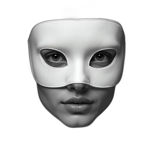 mask, face, jewelry, robot transparent PNG cut-out