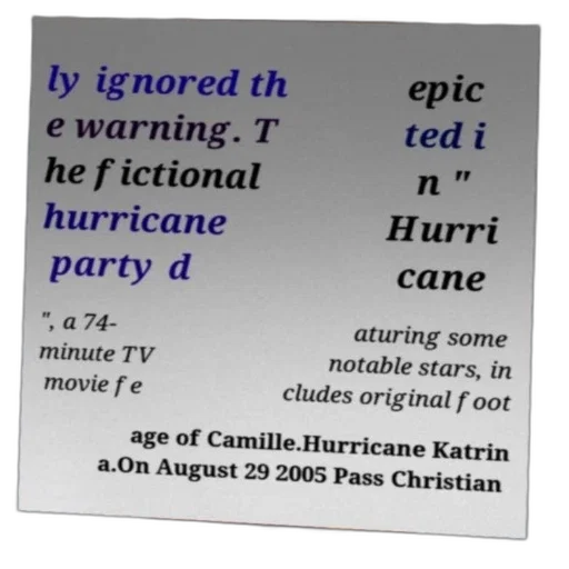 promotional, poster, movie, hurricane, katrin, features, warning, about transparent PNG cut-out