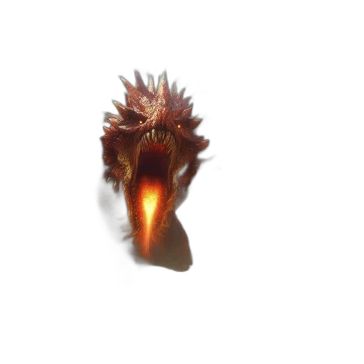 dragon, crown, jewelry, creature, 3d render, photorealistic, concept art, fantasy art transparent PNG cut-out