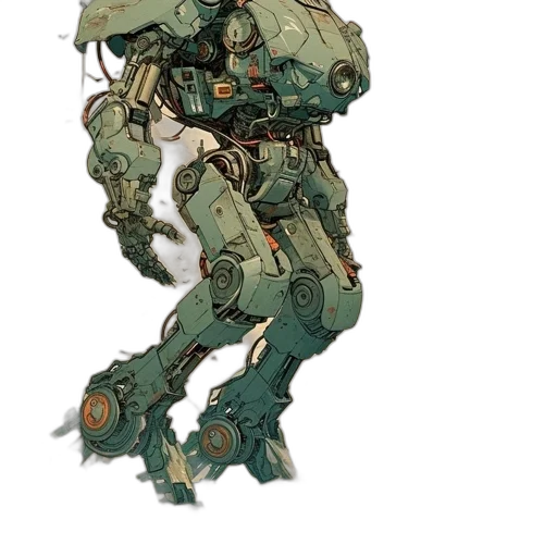 robot, weapon, creature, dragon, concept art, 3d render, pixel art, fantasy art transparent PNG cut-out