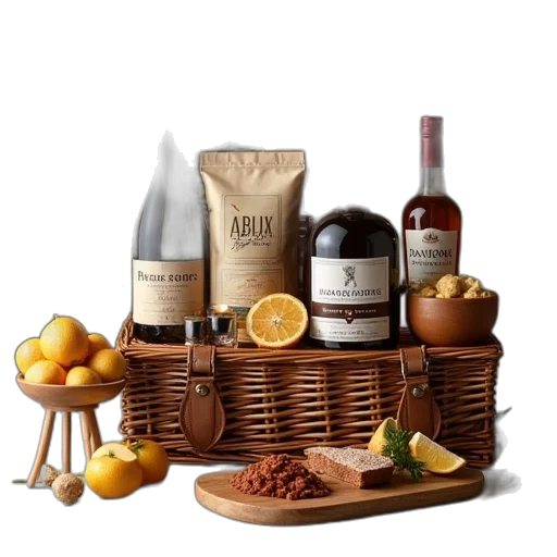 food, earth tones, gourmet, hamper, hampers, sale transparent PNG cut-out