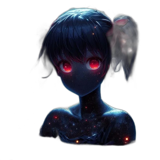 mask, face, robot, creature, concept art, anime, fantasy art, cyberpunk transparent PNG cut-out