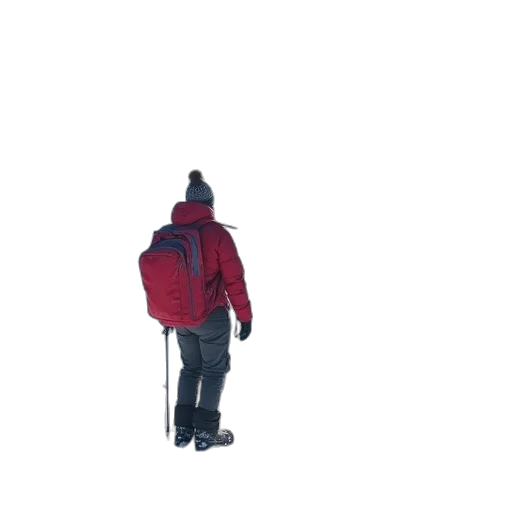 jacket, staff, robot, umbrella transparent PNG cut-out