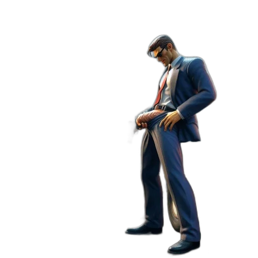 staff, jacket, hat, concept art, 3d render, pixel art, comic book art, dusk transparent PNG cut-out