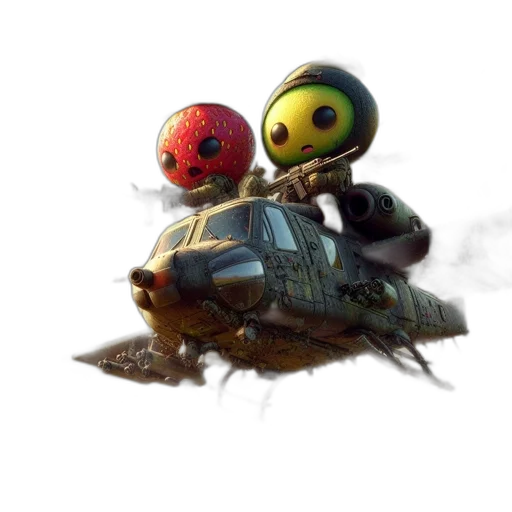 robot, car, creature, weapon, concept art, 3d render, fantasy art, pixel art transparent PNG cut-out